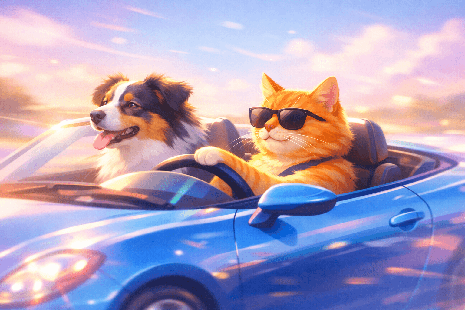 Luminous digital painting aesthetic; soft, ethereal backlighting with glowing highlights and atmospheric diffusion; vibrant, iridescent color palette with smooth gradients and subtle light flares; stylized forms with clean lines and a dreamy, optimistic mood; shallow depth of field with a soft focus; inspired by modern digital art and ethereal light studies
Model: openai:gpt-image-1.5