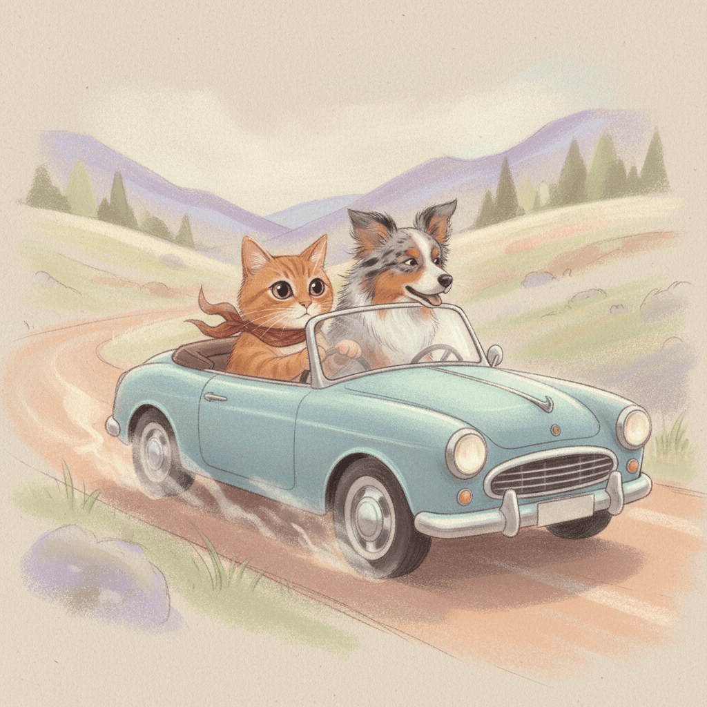 Soft pastel sketch aesthetic with blended edges; muted pastel color palette featuring warm peach and cool lavender accents; gentle, diffused ambient lighting creating a dreamy atmosphere; smooth, matte textures with subtle grain; delicate, layered composition with a sense of depth and softness; inspired by impressionist sketches and contemporary pastel techniques
Model: gemini:gemini-2.5-flash-image