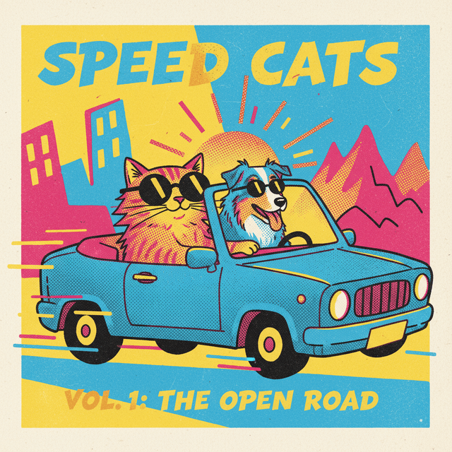 Risograph printmaking aesthetic with layered halftone textures; limited spot-color palette (vibrant cyan, magenta, and yellow); soft, diffused ambient lighting; rough, organic edges with visible ink bleed; flat, unmodulated color blocks; asymmetrical composition with zine-inspired DIY charm; inspired by indie print culture and underground comics
Model: gemini:gemini-2.5-flash-image