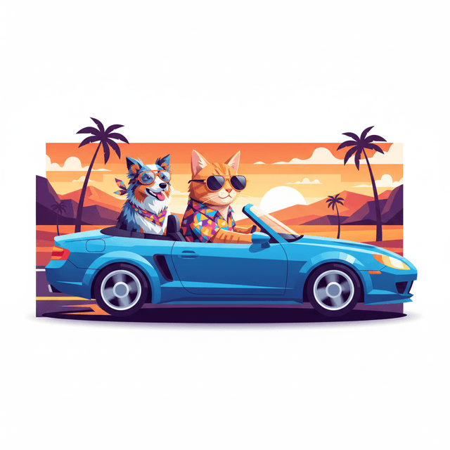 Art movement/medium: digital collage aesthetic; Rendering technique: layered cutouts with sharp edges and subtle drop shadows; Color palette scheme: bold complementary colors with high saturation; Lighting mood + source: flat, even lighting with minimal shadows; Texture/material/surface: smooth, glossy surfaces with reflective highlights; Compositional approach: dynamic, overlapping arrangements with a sense of depth and movement; inspired by contemporary graphic design and pop art
Model: gemini:gemini-2.5-flash-image