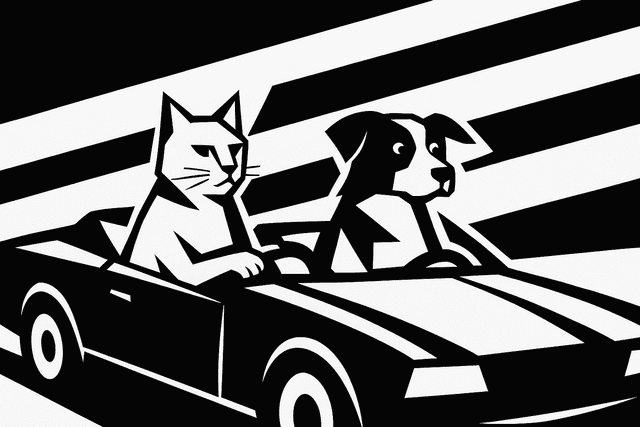 High-contrast monochromatic palette with sharp geometric abstraction; stark black and white composition; bold, angular forms with precise edges; flat, graphic rendering devoid of shading; dynamic asymmetry and strong diagonals; influenced by constructivist design and minimalist graphic art; crisp, clean lines with no texture or depth cues
Model: openai:gpt-image-1-mini