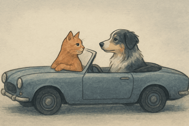 Traditional ink-wash illustration aesthetic; soft directional rim lighting with restrained highlights; muted analogous color palette (cool slate blues and warm sepia accents); gentle paper grain and subtle brushstroke textures; flat layered composition with calm negative space and medium contrast; contemplative, understated mood
Model: openai:gpt-image-1-mini