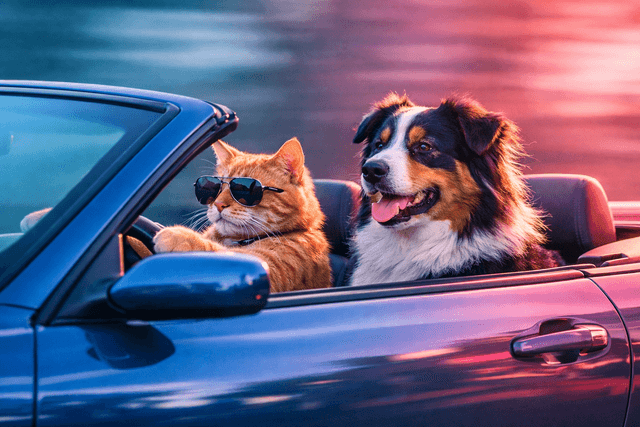 Photoreal photographic style with polarizing color split (cool cyan vs warm magenta); subtle backlit rim highlights; selective soft bloom with restrained glare; shallow depth with telephoto compression; crisp midtone clarity and gentle motion suggestion; modern studio-meets-location aesthetic
Model: openai:gpt-image-1.5