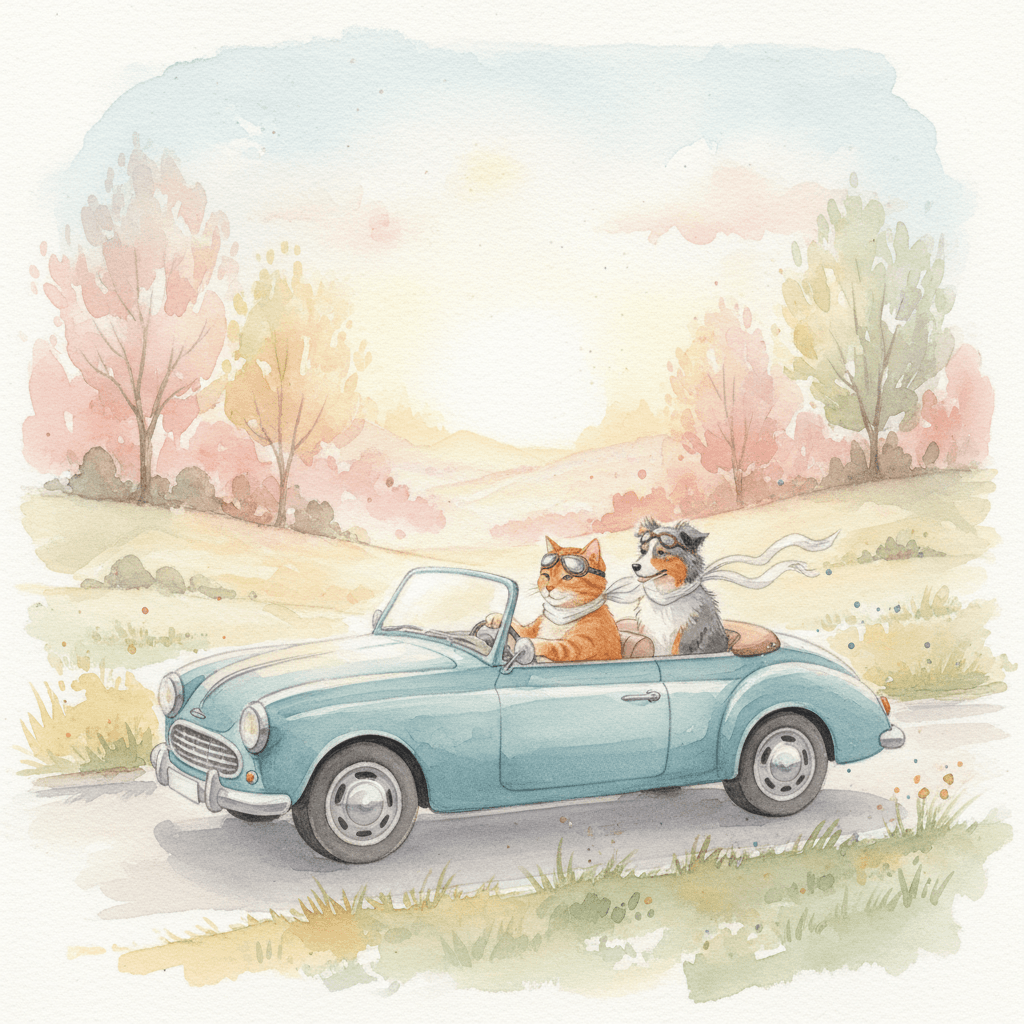 Delicate watercolor rendering with soft pastel palette; gentle luminous washes and subtle wet-on-wet blending; organic textural accents and soft-edged transitions; diffused warm backlighting with gentle glow; airy composition with balanced negative space; inspired by impressionist landscapes and contemporary illustrative techniques
Model: gemini:gemini-2.5-flash-image