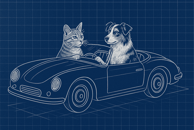 Blueprint schematic aesthetic with precise, clean lines; limited monochromatic palette of deep indigo and stark white; flat, even lighting with strong, crisp shadows; smooth, matte textures with subtle paper grain; technical, isometric projection with clear, labeled components; grid-aligned composition with a sense of engineering precision; inspired by vintage technical drawings and modern architectural blueprints
Model: openai:gpt-image-1-mini