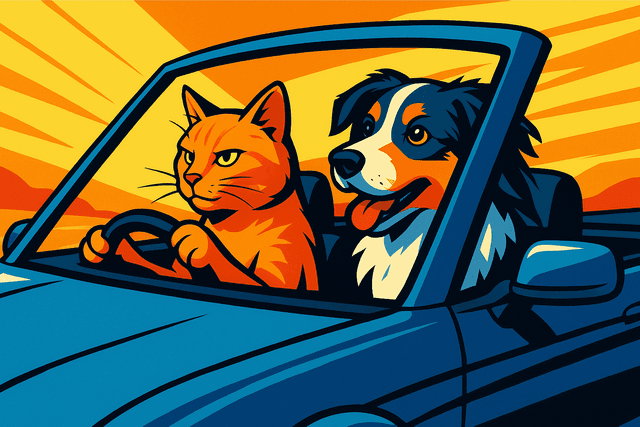 Dynamic cell-shaded rendering with bold outlines and flat color blocks; vibrant primary and secondary palette; strong directional light creating crisp shadows and focused highlights; graphic novel influence with energetic composition and dramatic perspective; clean visual separation and sharp edges; stylized depth of field with distinct foreground-background layering
Model: openai:gpt-image-1-mini