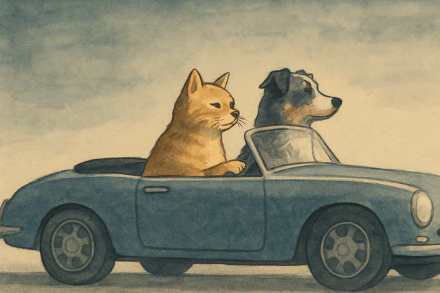 Traditional ink-wash illustration aesthetic; soft directional rim lighting with restrained highlights; muted analogous color palette (cool slate blues and warm sepia accents); gentle paper grain and subtle brushstroke textures; flat layered composition with calm negative space and medium contrast; contemplative, understated mood
Model: openai:gpt-image-1