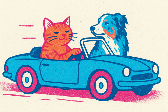 Risograph printmaking aesthetic with layered halftone textures; limited spot-color palette featuring bold magenta and cyan; flat, even lighting with minimal shading; rough, organic paper textures with visible ink bleed; high-contrast graphic forms with minimal detail; balanced, grid-based composition with a sense of handmade craft; inspired by indie zine culture and DIY printmaking techniques
Model: openai:gpt-image-1-mini