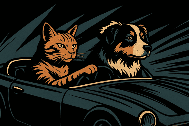 Bold graphic novel aesthetic; dramatic low-key lighting with stark chiaroscuro and deep, rich shadows; monochromatic palette with strong sepia or desaturated teal accents; sharp, clean linework and flat, impactful color blocking; strong directional light source creating long, exaggerated shadows; high contrast and simplified forms; dynamic, angled composition with a sense of tension; inspired by classic comic art and neo-noir cinematography
Model: openai:gpt-image-1-mini