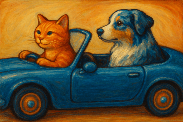 Art movement/medium: hand-painted ceramic glaze aesthetic; Rendering technique: smooth, rounded forms with subtle brushstroke textures and glossy, reflective surfaces; Color palette scheme: vibrant analogous warm tones with cool accent highlights; Lighting mood + source: soft, diffused studio lighting with gentle, luminous reflections; Texture/material/surface: polished, smooth ceramic with a slight rippled glaze effect and visible pigment variations; Compositional approach: balanced, organic forms with a focus on tactile contours and harmonious flow; inspired by traditional pottery and contemporary ceramic art
Model: openai:gpt-image-1-mini